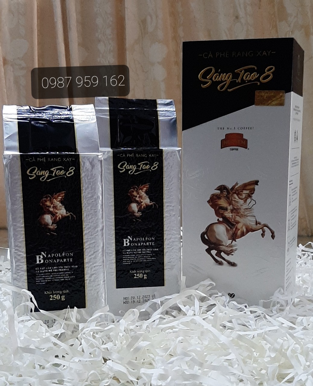 Cà phê Sáng tạo 8 hộp 500 gram | shopcafetrungnguyen.com