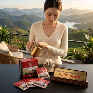 COMOBO 02 HỘP CÀ PHÊ CHỒN TÚI LỌC( ARABICA và ROBUSTA)