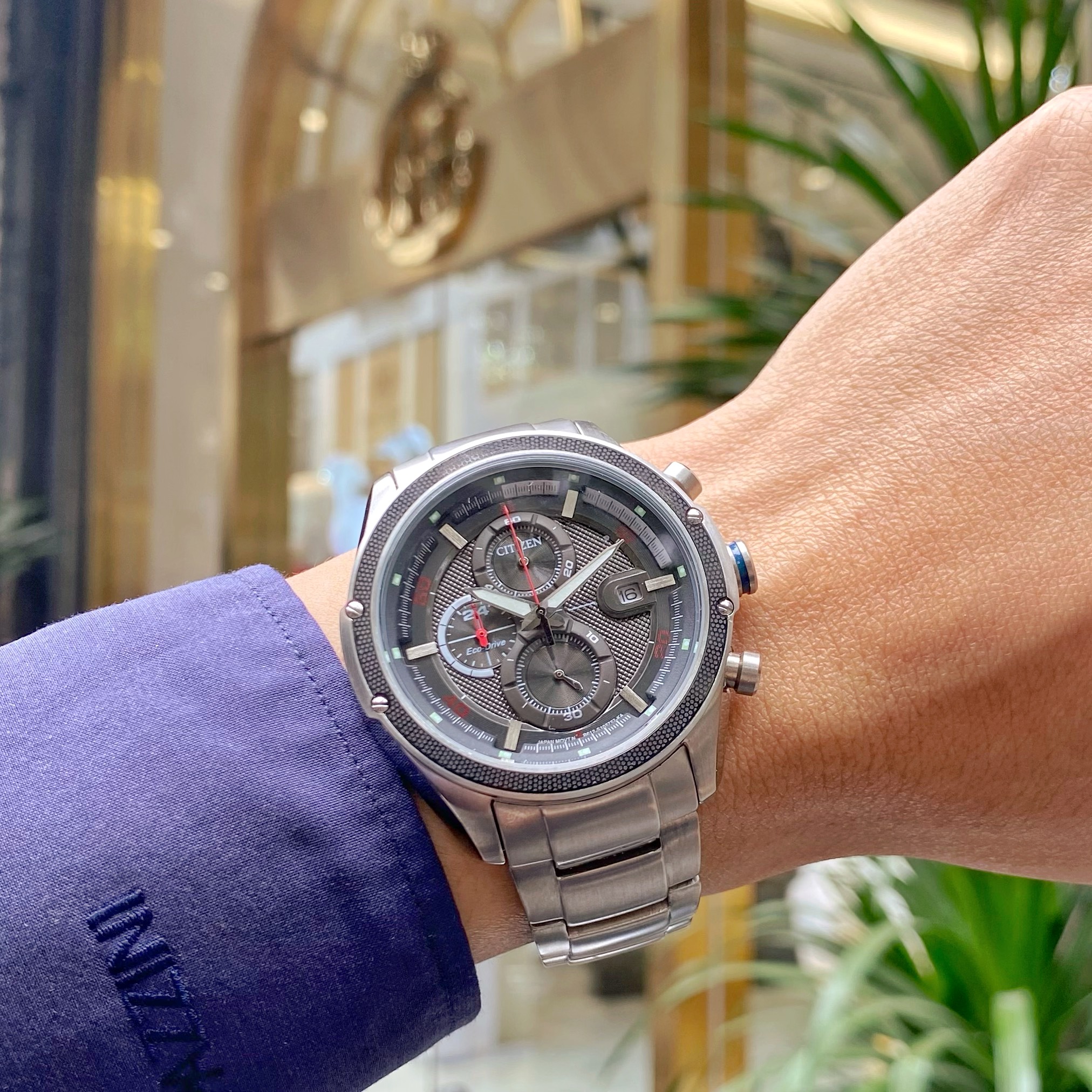 Citizen CA0120-51E – Đồng Hồ Chính Hãng Eco-Drive Dành Cho Phong Cách Lịch Lãm