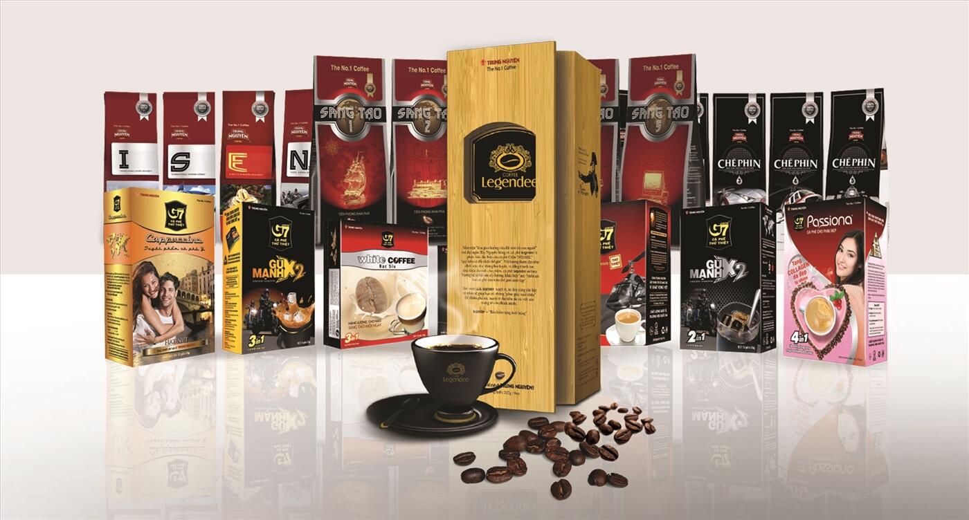 các sản phẩm cà phê trung nguyên