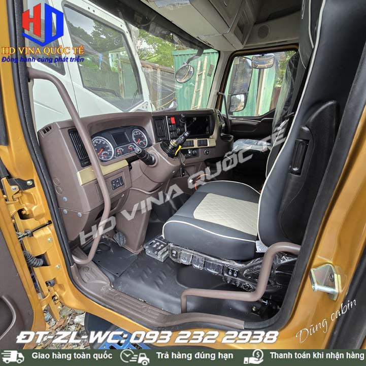 BÁN CABIN TỔNG THÀNH THAY THẾ CHO XE ĐẦU KÉO, XE THÙNG CHENGLONG H7 LUXURY