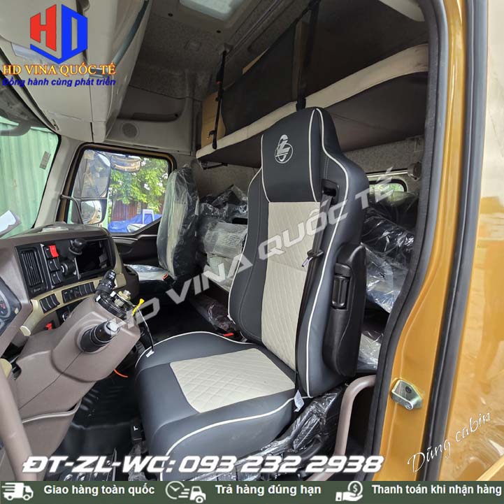 BÁN CABIN TỔNG THÀNH THAY THẾ CHO XE ĐẦU KÉO, XE THÙNG CHENGLONG H7 LUXURY