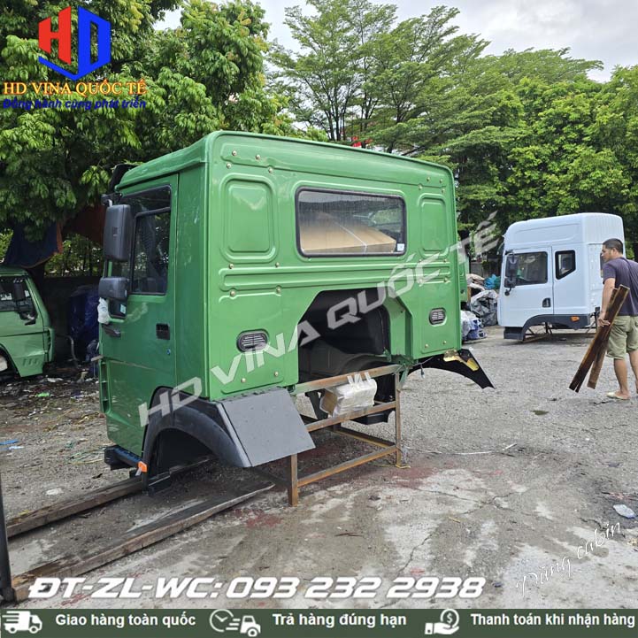 bán cabin đơn xe ben Howo 336 371