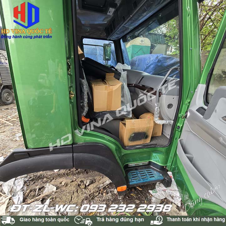 bán cabin đơn xe ben Howo 336 371