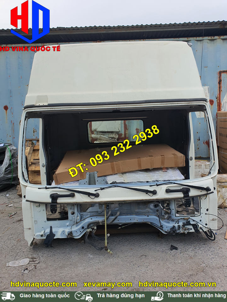 Bán cabin mộc xe đầu kéo Hino