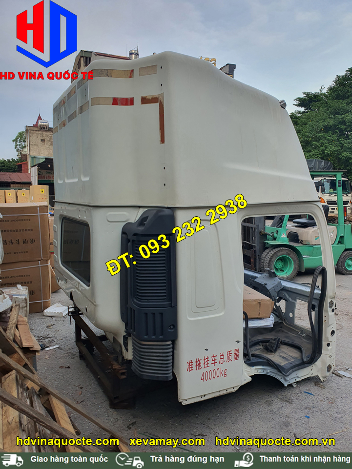bán cabin xe Hino 700 đầu kéo xe ben xe trộn