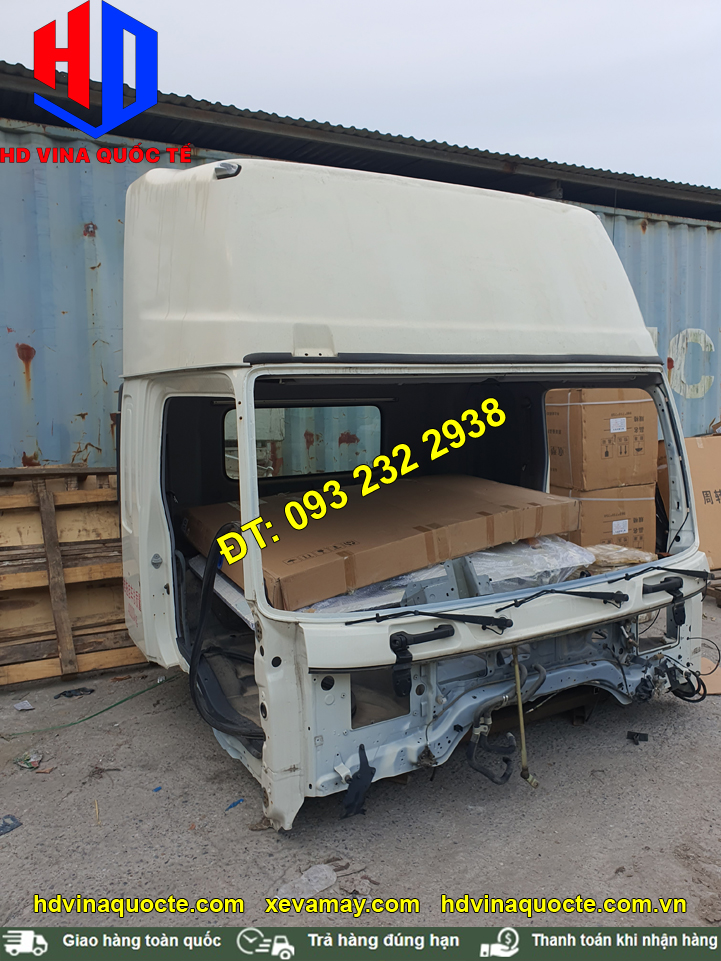 Bán cabin mộc xe đầu kéo Hino