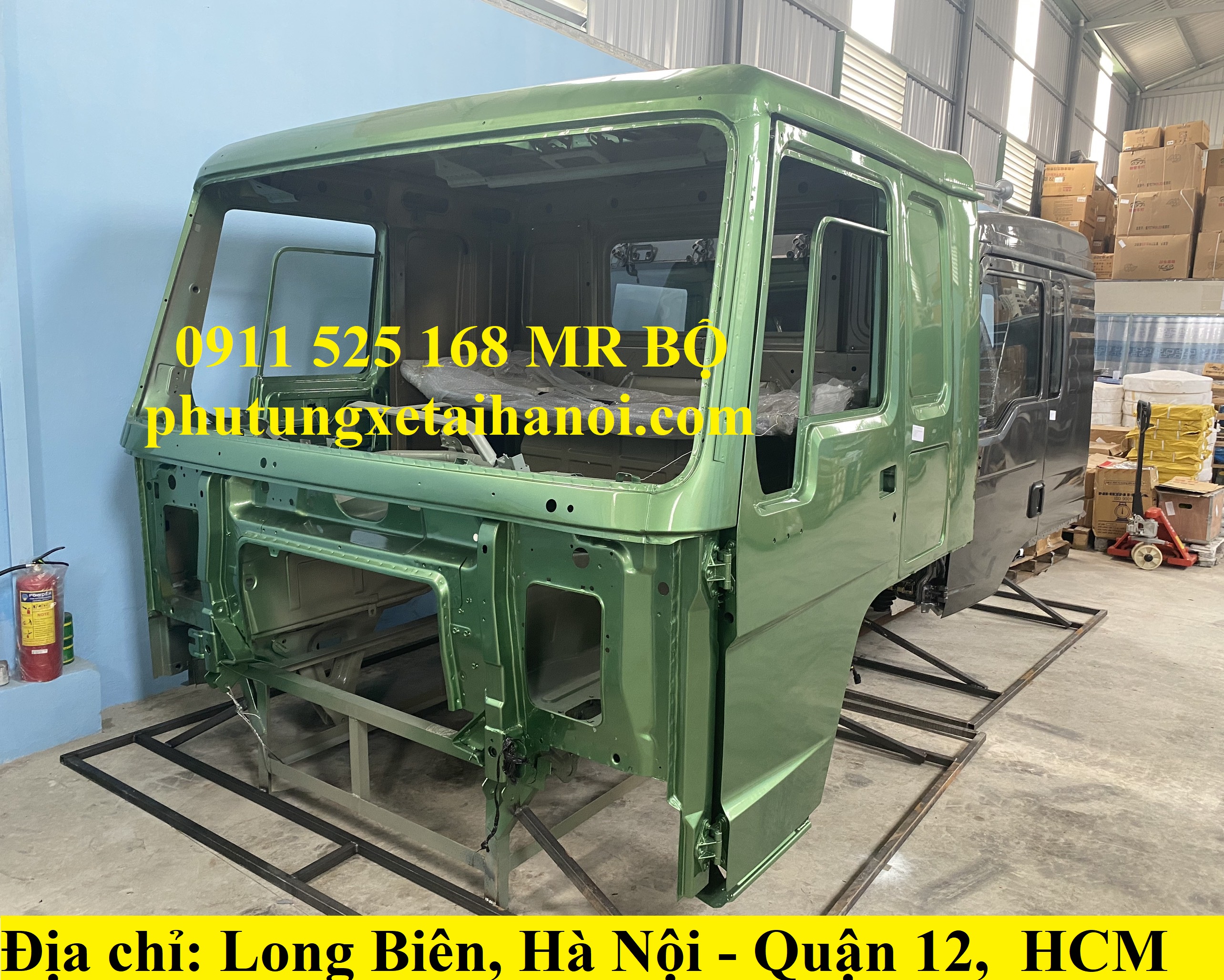 CABIN MỘC HOWO 371, CABIN HW76