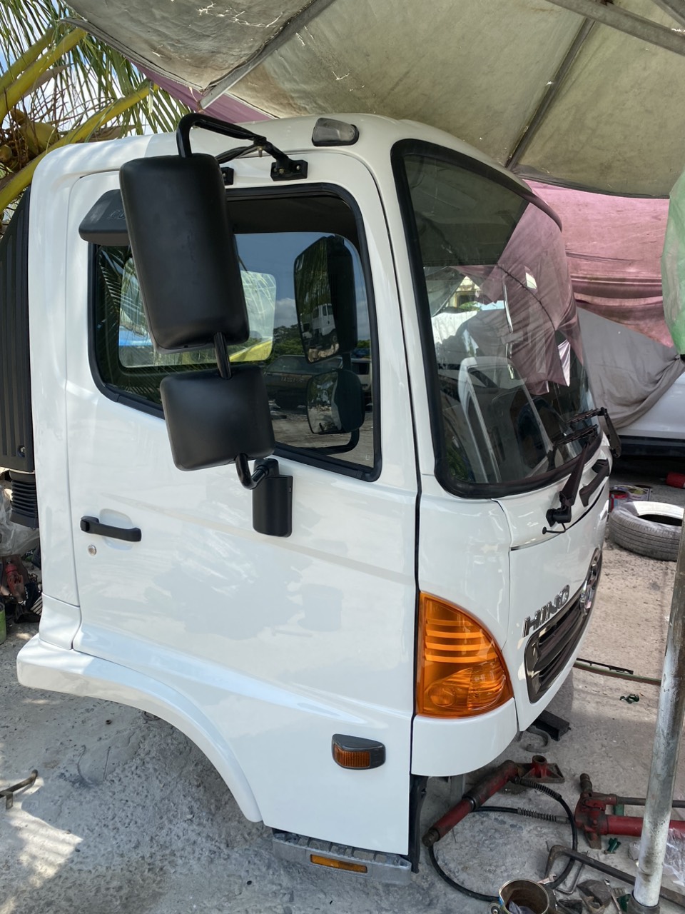 cabin tổng thành xe tải hino fc