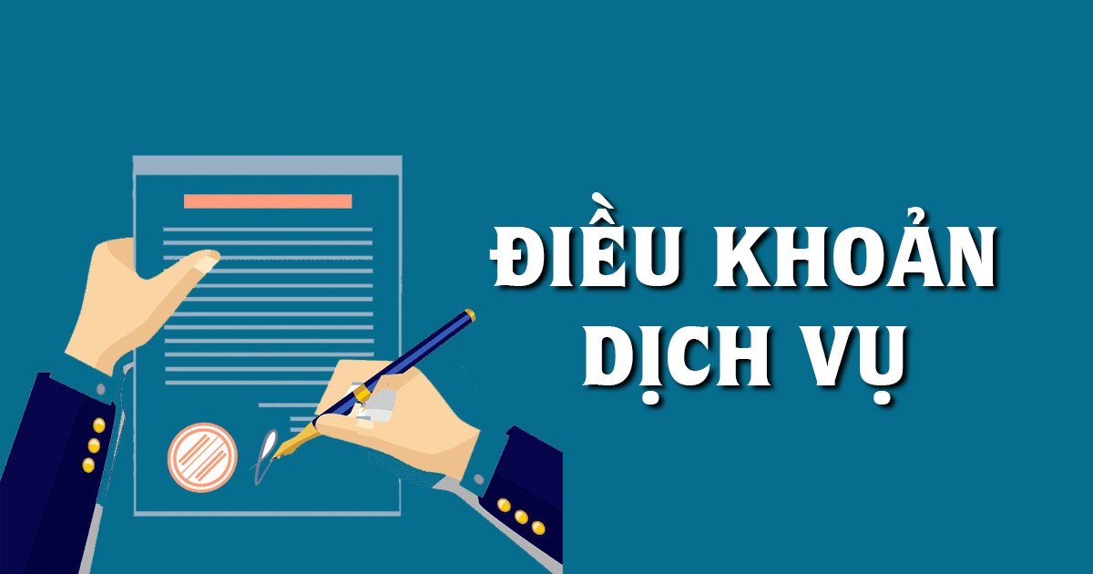ĐIỀU KHOẢN DỊCH VỤ WEBSITE