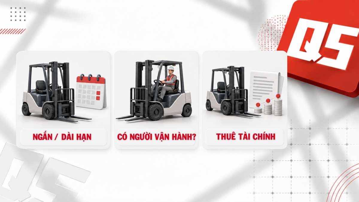 Mua Hay Thuê Xe Nâng? Các Hình Thức Cho Thuê Xe