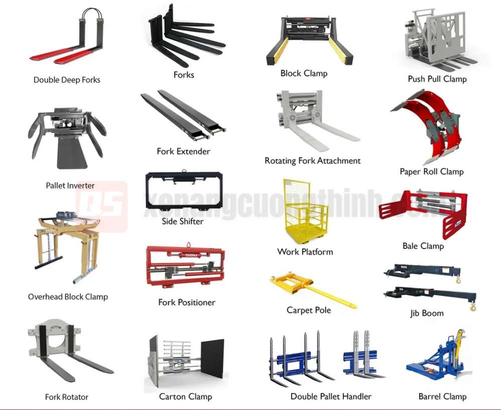 Bộ công tác xe nâng