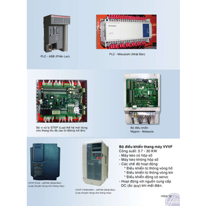 Các loại PLC & biến tầng VVVF
