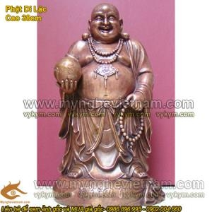 Các mẫu tượng Phật Di Lạc bằng đồng