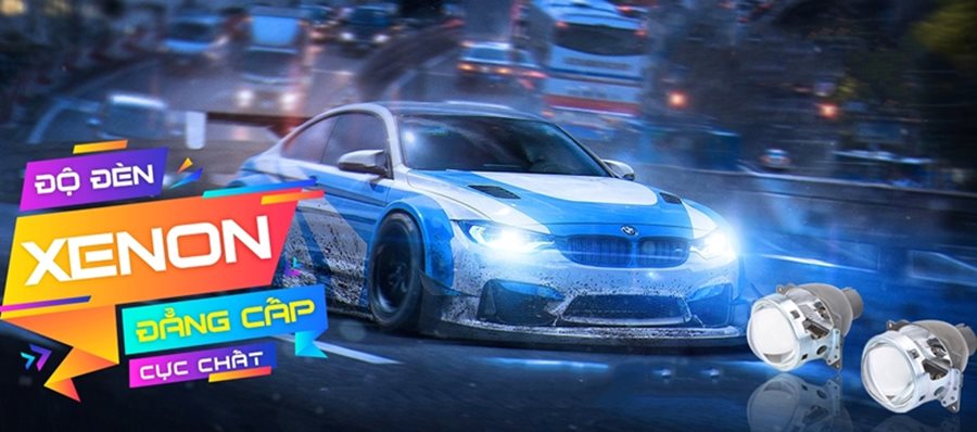Độ đèn bi Xenon cho ô tô hiện đang là phương án tăng sáng cực kỳ hiệu quả