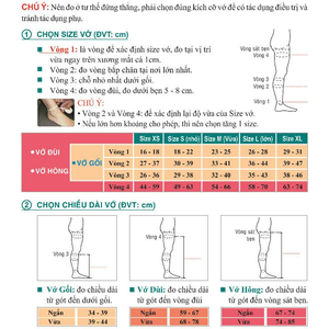 Vớ y khoa Venosan 4000 (gối hoặc đùi)