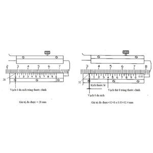 Thước cặp cơ khí cỡ lớn từ 6000mm