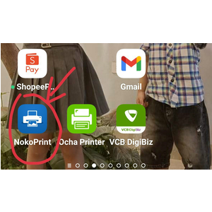 Cách kết nối Máy in đơn hàng qua điện thoại XP 420B cổng LAN qua app trung gian Nokoprint