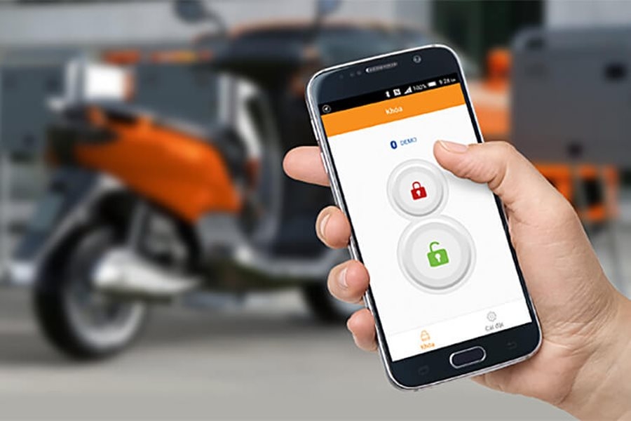 Cách kết nối và mở khóa smartkey bằng điện thoại
