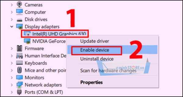 Bạn hãy thực hiện Enable bằng cách làm tương tự như bước 3 Bạn hãy thực hiện Enable bằng cách làm tương tự như bước 3
