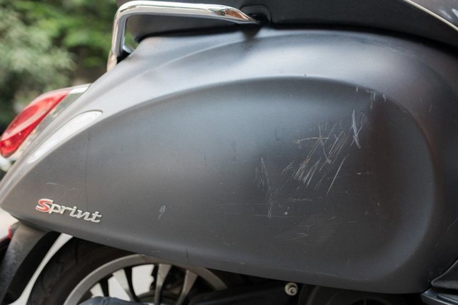 Cách khắc phục xe đen nhám bị trầy