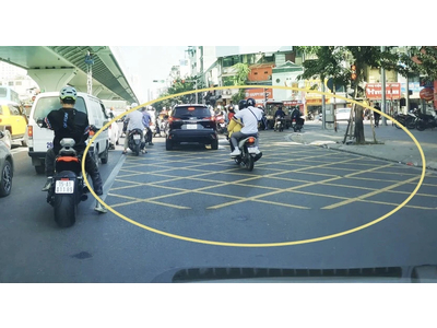 Cách phân biệt vạch xương cá và vạch mắt võng mà người tham gia giao thông thường lúng túng