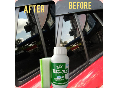Cách tẩy mốc kính ô tô đơn giản hiệu quả hgx1