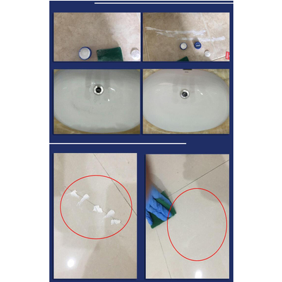Cách Tẩy vết trầy xước ố đen, rỉ bám trên sàn bằng bột tẩy HG02 STAIN HANDWATER REMOVE