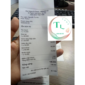 Cách thiết lập in hóa đơn bán hàng K80mm với App Loyverse với máy in mạng Lan