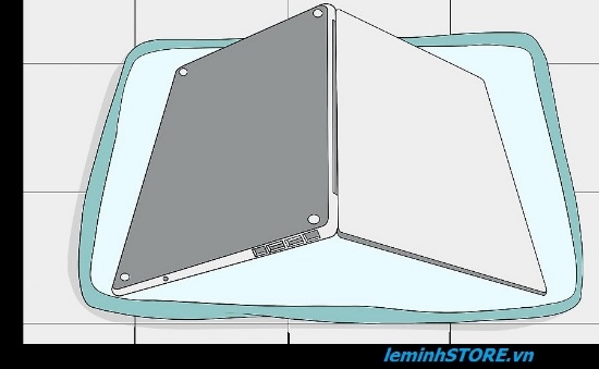 laptop vô nước cách xử lý