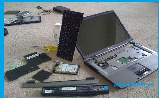 cách xử lý laptop bị vô nước