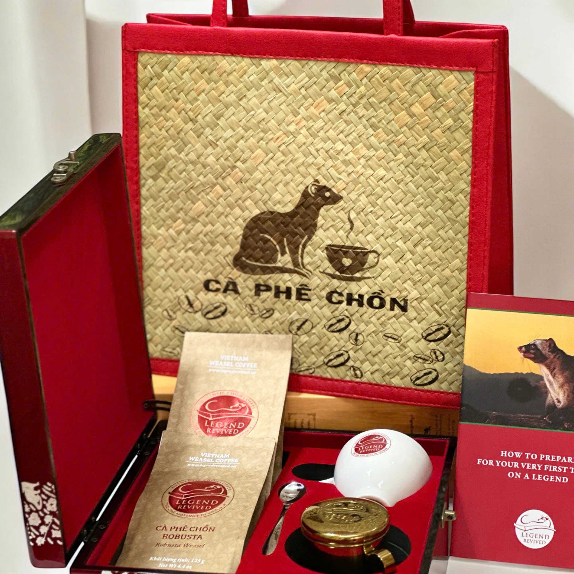 Cafe Chồn Robusta (250gram) - Kèm Túi Cao cấp