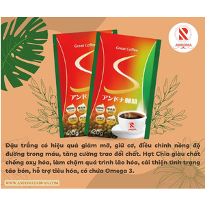 Cafe năng lượng dưỡng sinh Andona - Mua 1 Tặng 2