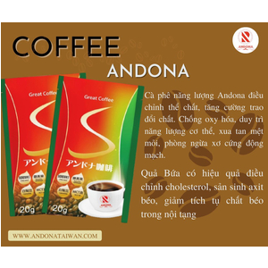 Cafe năng lượng dưỡng sinh Andona - Mua 2 Tặng 1