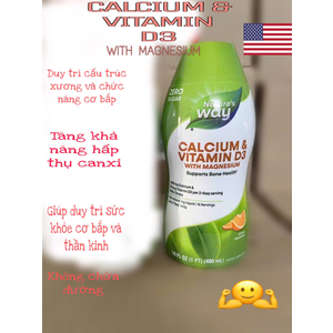 Calcium D3 Nature Way (mỹ)