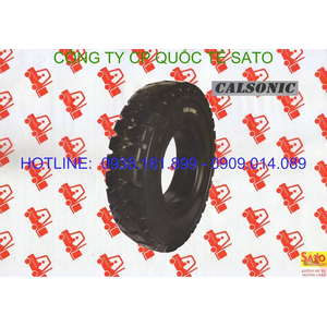 Vỏ - bánh - lốp đặc xe nâng Calsonic - Phụ tùng xe nâng