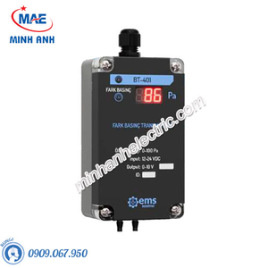 Cảm biến chênh áp EMS BT 401 (0-10V, có màn hình)