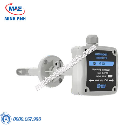 Cảm biến khí CO2 gắn ống gió EMS KT 241 (4-20mA)