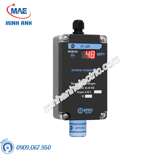 Cảm biến khí Gas EMS AT 441 (4-20mA, có màn hình)