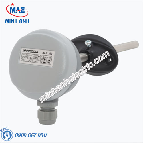Cảm biến nhiệt độ và độ ẩm ống gió Modbus KLK-M