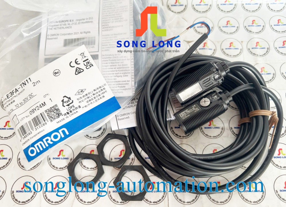 CẢM BIẾN QUANG OMRON E3FA-TN11 ( E3FA-TN11-L + E3FA-TN11-D )
