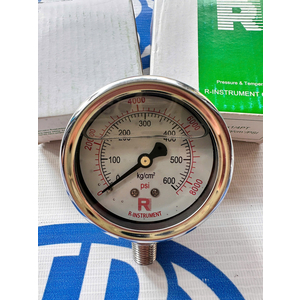 Đồng hồ đo áp suất phi 63mm-ren 1/4(13mm)