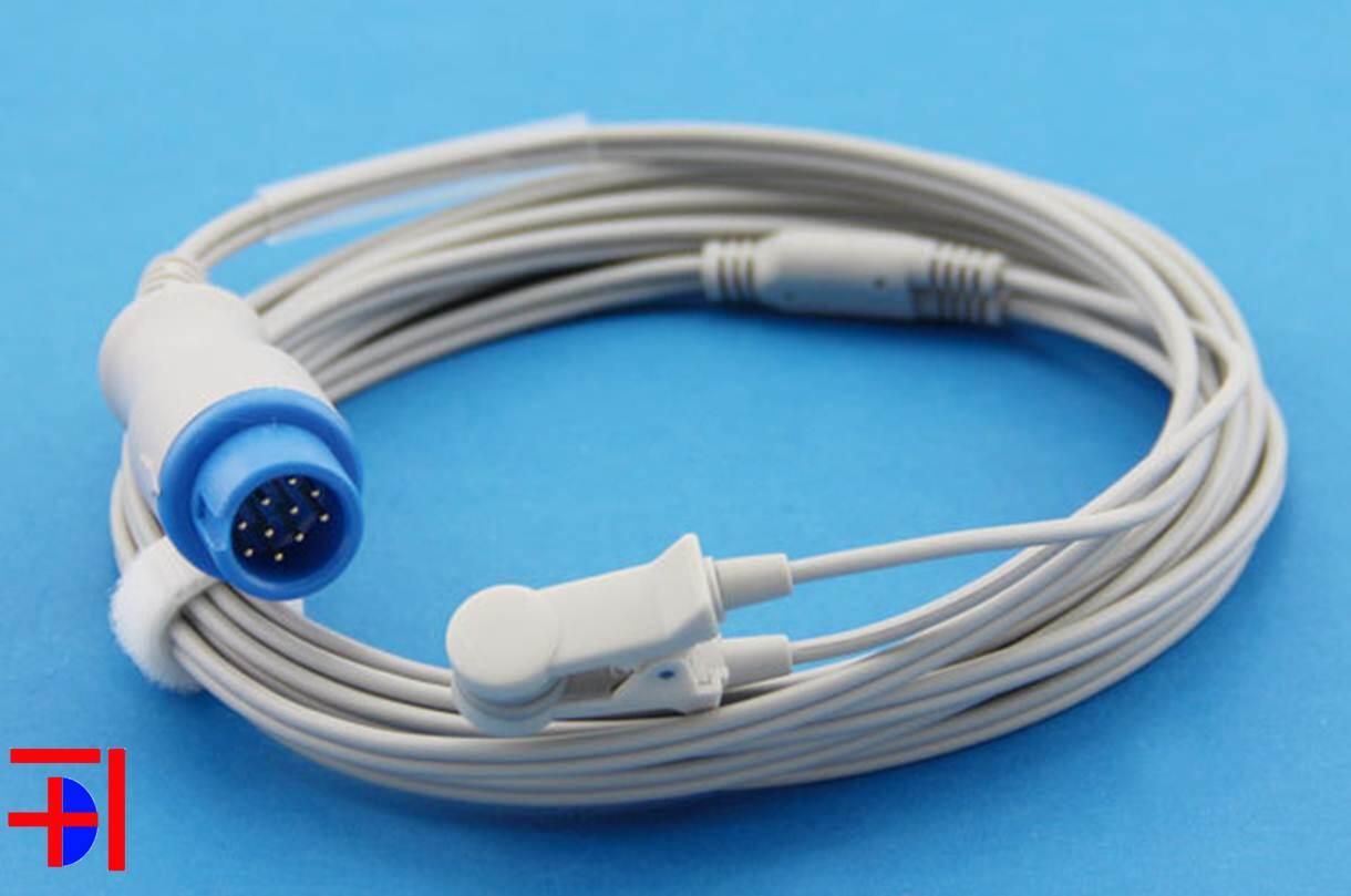 Cảm biến SPO2 Nihon Kohden 10pin