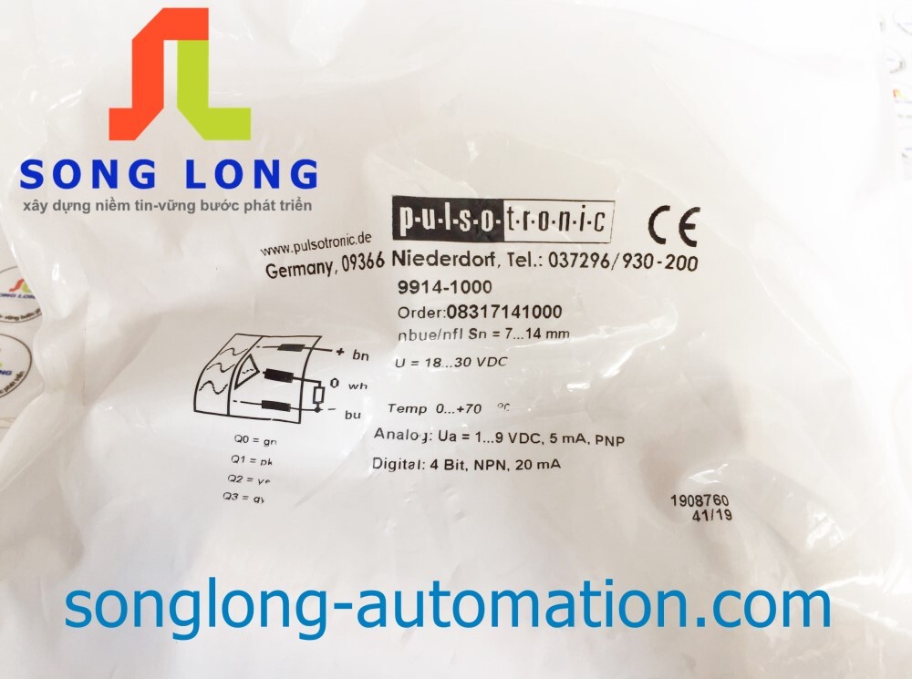 CẢM BIẾN TIỆM CẬN PULSOTRONIC KJ14-M30MN80-ANU-4BIT