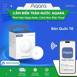 Cảm Biến Tràn Nước Thông Minh Aqara Water Leak Sensor - Phát Hiện Ngập Nước, Bảo Vệ An Toàn Cho Ngôi Nhà, Bản Quốc Tế