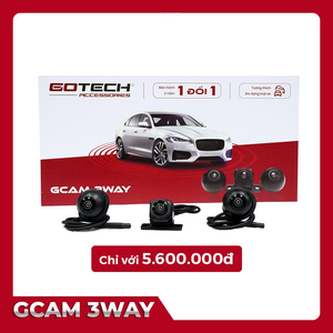 Camera 3 mắt ô tô GOTECH GCam – 3Way