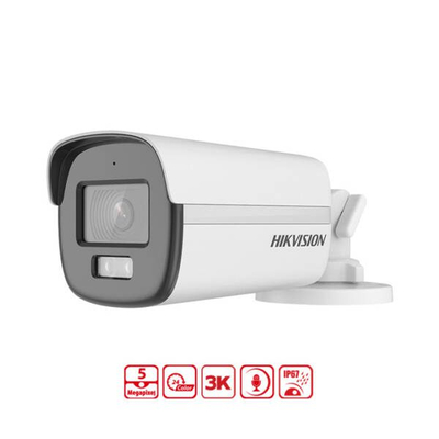 Camera HDTVI có màu ban đêm 5MP HIKVISION DS-2CE10KF0T-FS