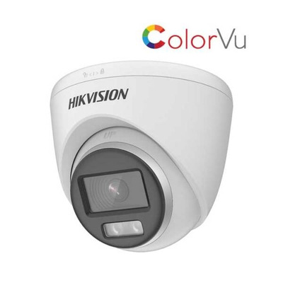 Camera HDTVI ColorVu 2MP bán cầu HIKVISION DS-2CE70DF0T-MF