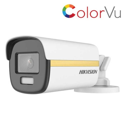 Camera HDTVI ColorVu 2MP thân trụ HIKVISION DS-2CE10DF3T-F