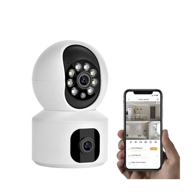 Camera IP Wi-Fi ống kính kép 360 độ trong nhà STARVISION SV-020XK 4.0MP - Hàng chính hãng